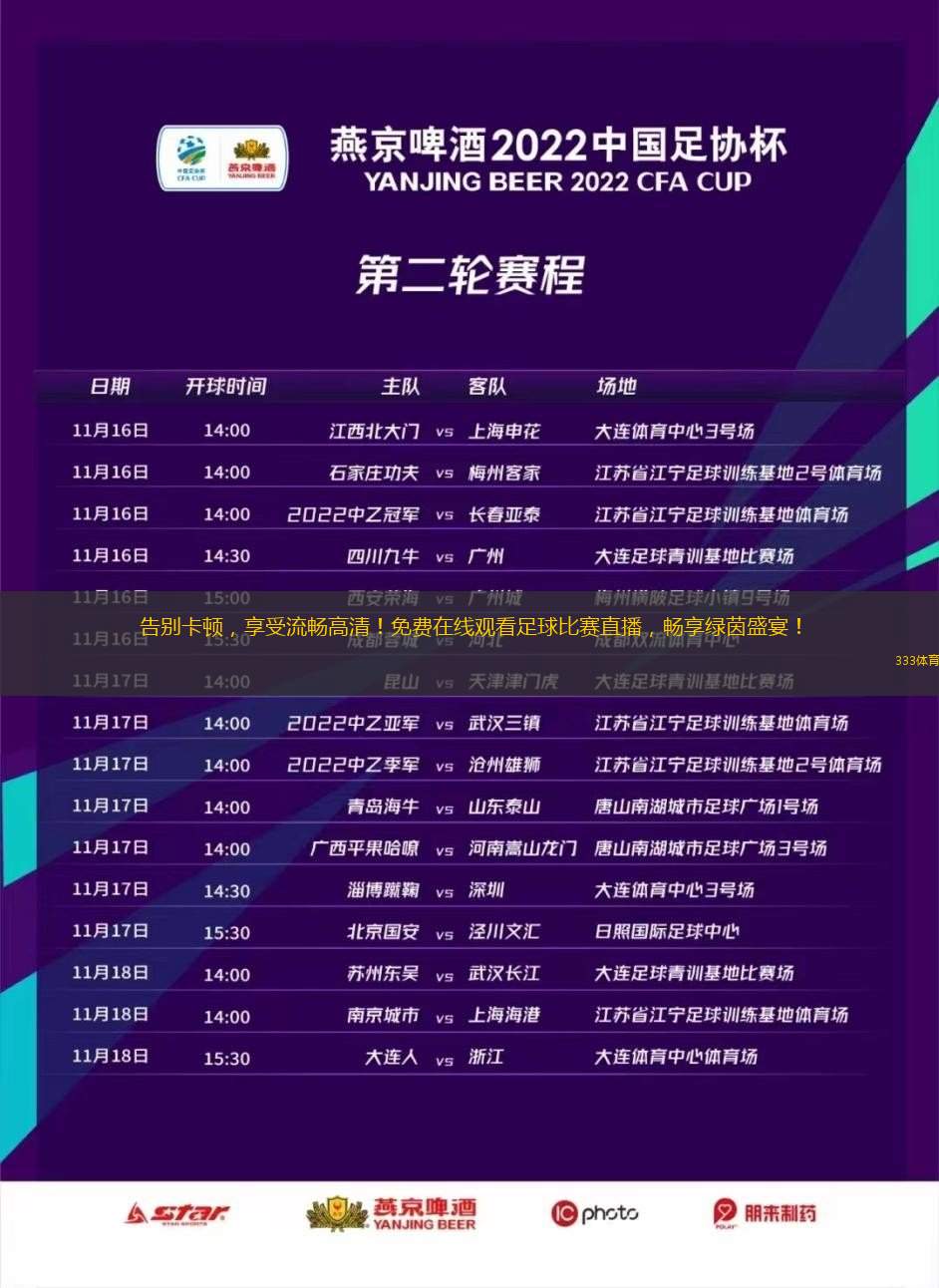 24小时免费足球直播，球迷的狂欢盛宴