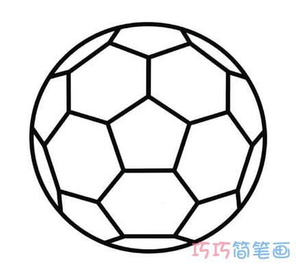 足球简笔画，激发儿童对足球运动的热爱与创造力
