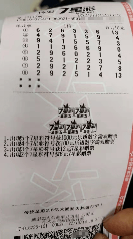 七星彩，每周几的幸运时刻