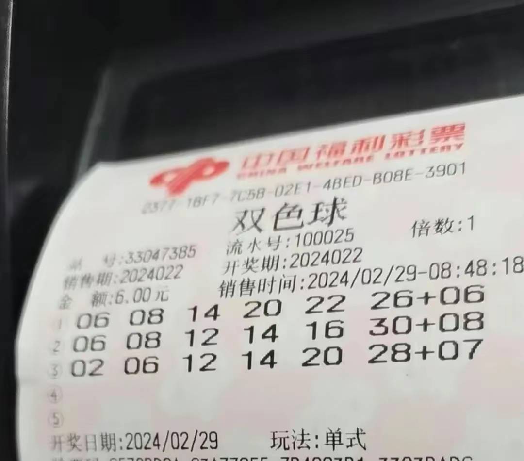 晒票时刻，双色球22066期精彩瞬间回顾