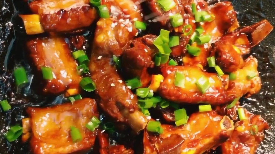 家常红烧排骨，简单步骤，美味不简单