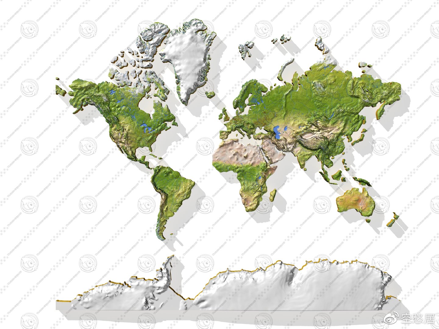 免费高清3D地图，探索世界的全新维度