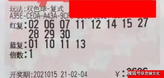 2020年双色球113期，梦想与幸运的交汇